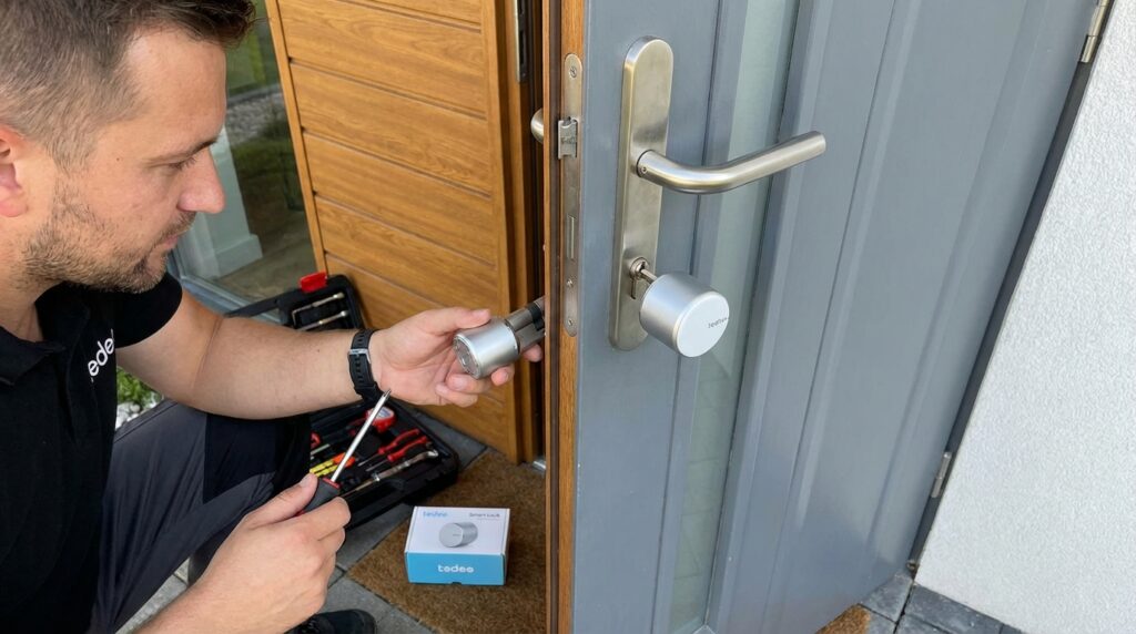 Smart lock installation Tedee Smart Lock expert