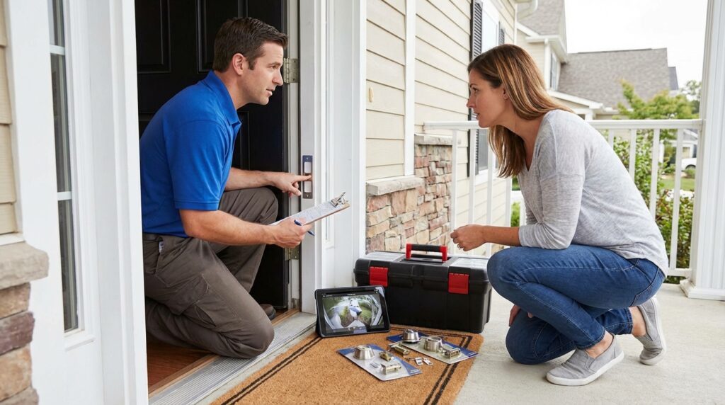 Lock maintenance & security upgrades